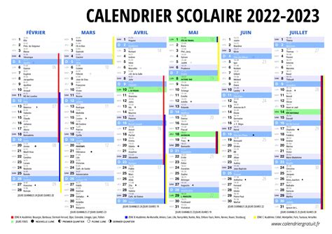 Calendrier Scolaire 2022 2023 Csmb Calendrier Annuel 2022 Aria Art