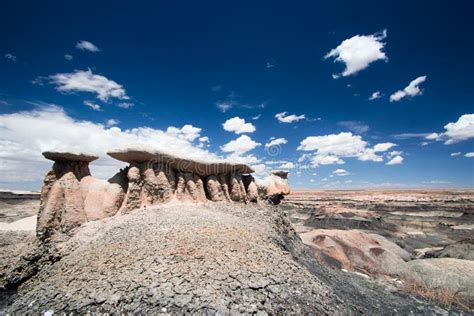 Roch Formation In The New Mexico Desert Stock Image Image Of Hoodoo