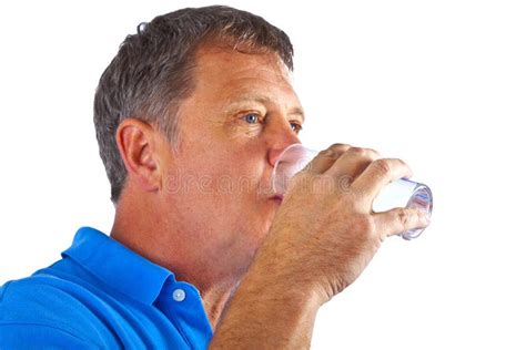 Man Drinking Water Stock Photo Image Of Angry Glass 37167554