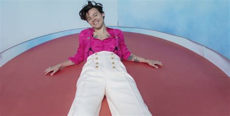 harry styles falling music video serves us with a peek at the future of gender fluid fashion