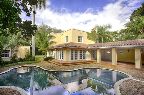 New Coral Gables Listing Exquisite Old Spanish Home
