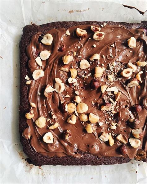 Chocolate Hazelnut Brownies By Mjnoboa Quick Easy Recipe The Feedfeed