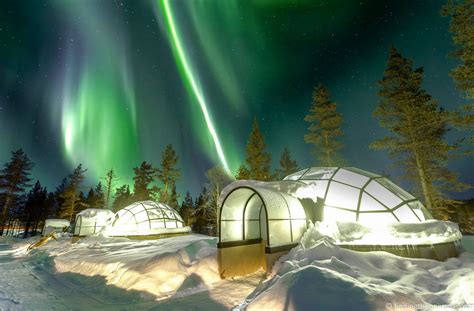 Kakslauttanen Arctic Resort Finland Overview Of This Glass Igloo