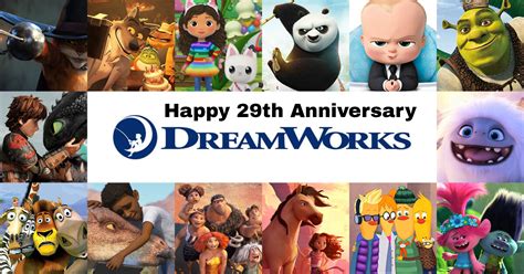 Happy 29th Anniversary To Dreamworks Animation By Ptbf2002 On Deviantart