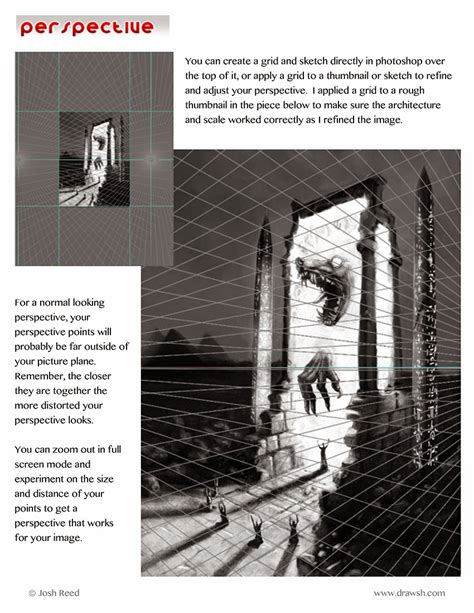 Drawsh Perspective Grid In Photoshop