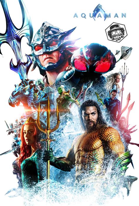 Aquaman Imax Poster By Bryanzap On Deviantart