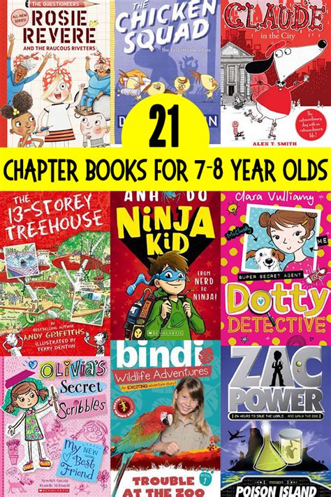 21 Popular Series Of Chapter Books For 7 Year Olds