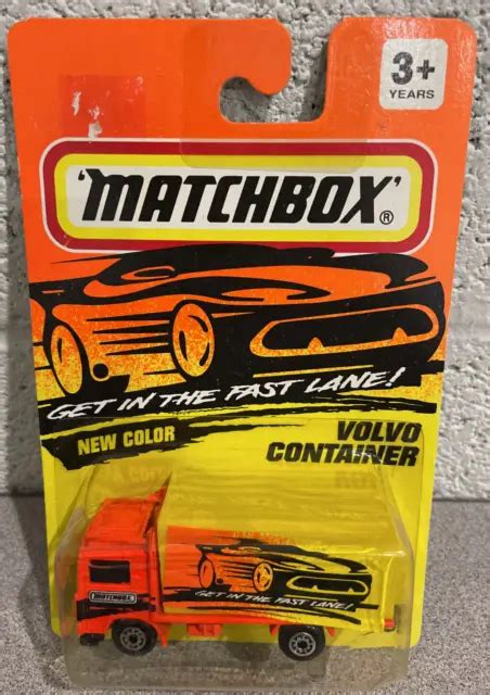 Matchbox Get In The Fast Line Volvo Container 23 1199 Picclick