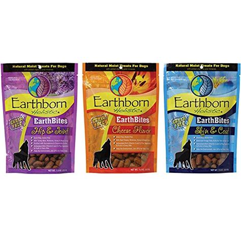Earthborn make some decent foods, and i believe this is one of the best. Earthborn Holistic Earthbites Grain Free Moist Dog Treats ...