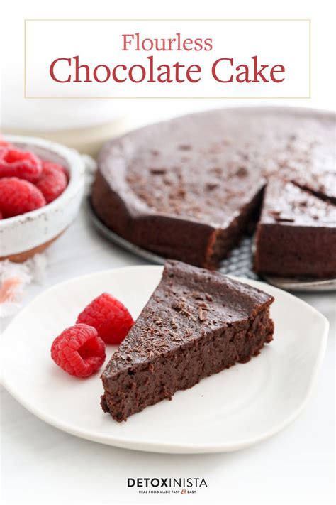 Flourless Chocolate Cake Detoxinista