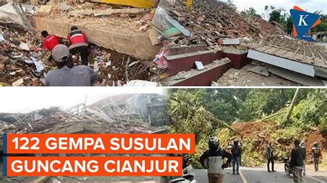 Berita Harian Jumlah Gempa Susulan Di Cianjur Terbaru Hari Ini