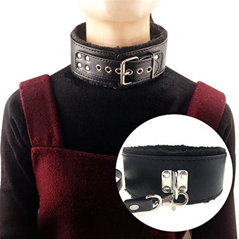 Bdsm Pu Leather Soft Neck Choker Collar With Chain Detachable Leash For Men Women Sexy Adult