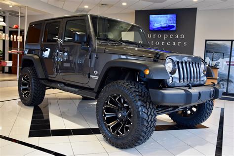 Used 2017 Jeep Wrangler Unlimited Emc Custom Lifted Sport S For Sale