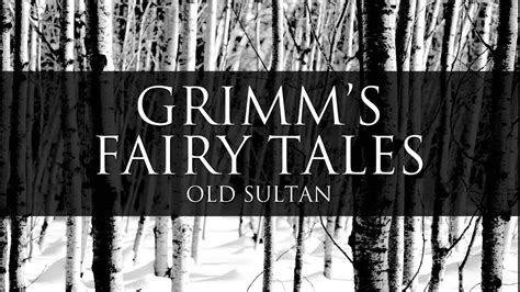Old Sultan Grimms Fairy Tales Audiobook Youtube
