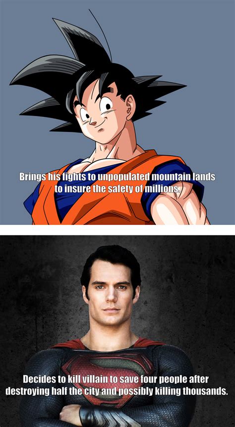 Epic Goku Vs Superman Memes That Will Make You Cry With Laughter 79616 Hot Sex Picture