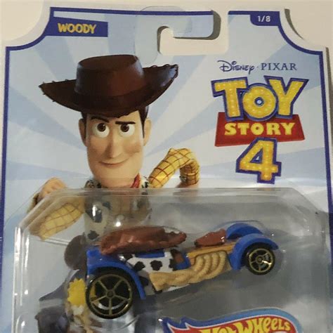 Toy Story 4 Hot Wheels Disney New 1 4 Out Of 8 Woody Buzz Alien Rex Mattel Pixar 2011788436