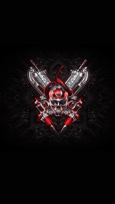 Android users need to check their android version as it may vary. Gears 5 Skull 4K Ultra HD Mobile Wallpaper