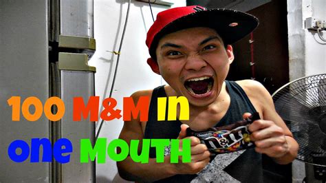 100 mandm all in one mouth celebrating 100 subs youtube