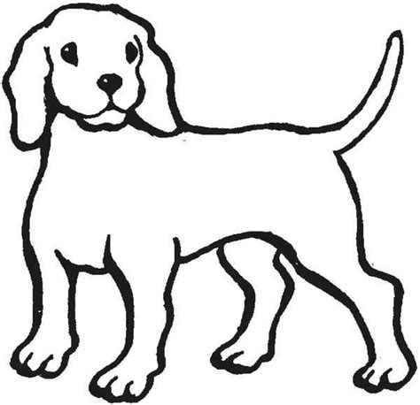 Outline Of A Dog Dog Outline Animal Outline Dog Line Drawing