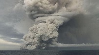 海底火山爆發一週 5樓高海嘯來襲東加人逃難畫面曝光│澳洲│網路│馬斯克│TVBS新聞網