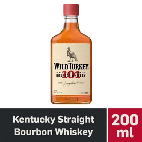 Wild Turkey 101 Kentucky Straight Bourbon Whiskey 200 Ml Bakers