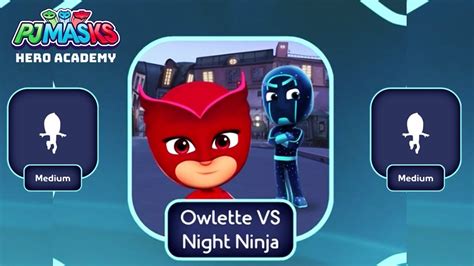 Pj Masks Hero Academy Complete All Normal Mission Owlette Youtube