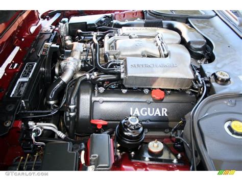2001 Jaguar Xj Xjr 40 Liter Supercharged Dohc 32 Valve V8 Engine Photo