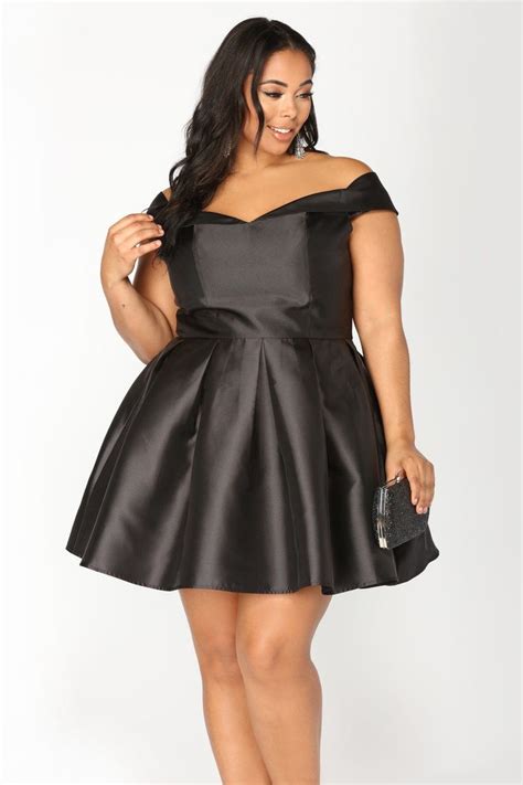 Wonderful Life Dress Black Fashion Nova Dress Plus Size Formal