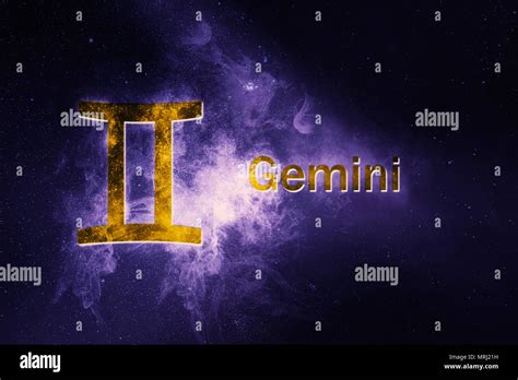 Gemini And Star Sign Hi Res Stock Photography And Images Alamy