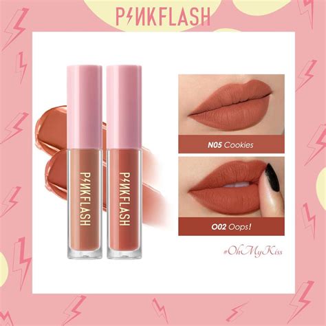 Buy Pinkflash Ohmykiss Liquid Lipstick Soft Matte Ve Moisturising Long