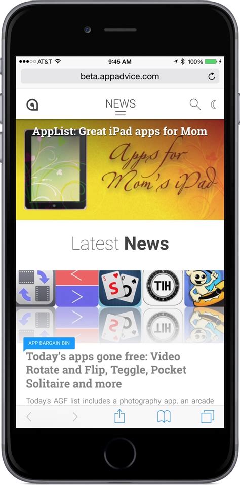AppAdvice For Mobile A New Way To Find Apple News And The Best Apps