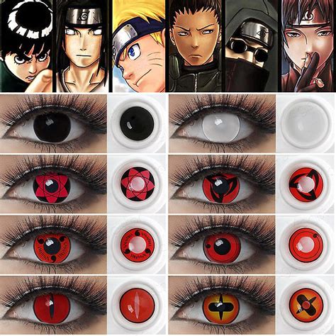 Sofirn Anime Cosplay Mangekyou Itachi Sharingan Contact Lenses For Eye