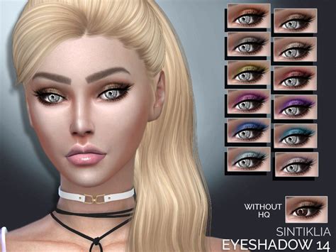 The Sims Resource Sintiklia Eyeshadow 14