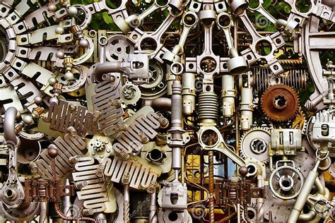 Machine Parts Background Stock Photo Image Of Assembled 41576512
