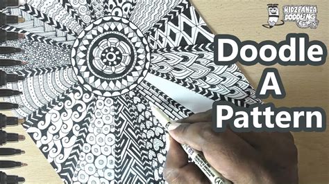 Doodle Art For Beginners Step By Step Doodle Patterns To Draw Basic