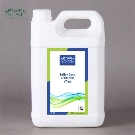 White Liquid Industrial Toilet Cleaner Packaging Type Plastic Can
