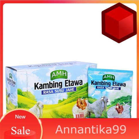 Jual Susu Kambing Etawa FULL CREAM AMH Sachet Dengan Jahe Merah