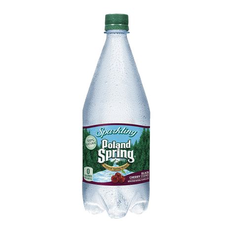 Poland Spring Sparkling Water Black Cherry Case Of 12 338 Fl Oz