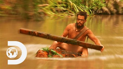 Survivalists Raft Falls Apart In A Piranha Invested River Naked And Afraid YouTube