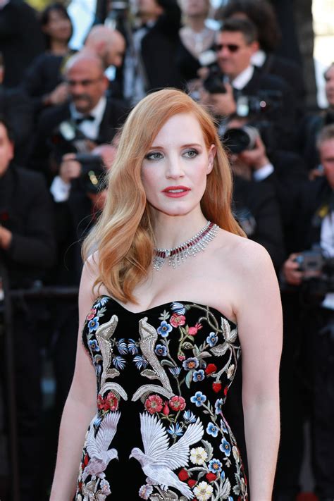 Known for her roles in films with feminist themes, her accolades include a go. Jessica Chastain - 70th Cannes Film Festival Opening ...