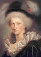 Countess Augusta Reuss of Ebersdorf (1757-1831) duchess of Saxe-Coburg ...