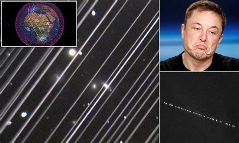 Incredible Photos Show Elon Musk S Starlink Satellites Over Uk As My