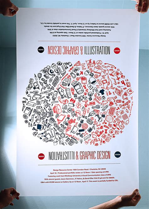 Fpo Winthrop University Illustration And Graphic Design Senior Show Poster
