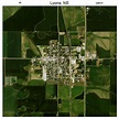 Aerial Photography Map of Lyons, NE Nebraska