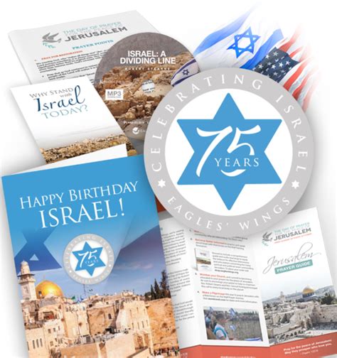 Israels 75th Birthday Sign The Card Today