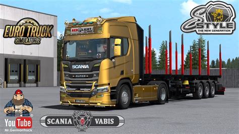 ETS2 V1 35 Scania Next Generation ReMoled Mod V1 8 ALL DLCs Ready