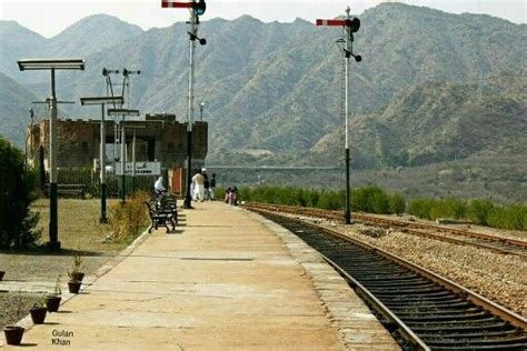 Awesome Beauty Wonderful Railway Station Attock Khurd Punjab Pakistan