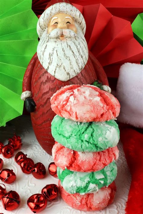 Heat oven to 375 degrees. Kris Kringle Crinkles | Recipe | Easy holiday cookies ...