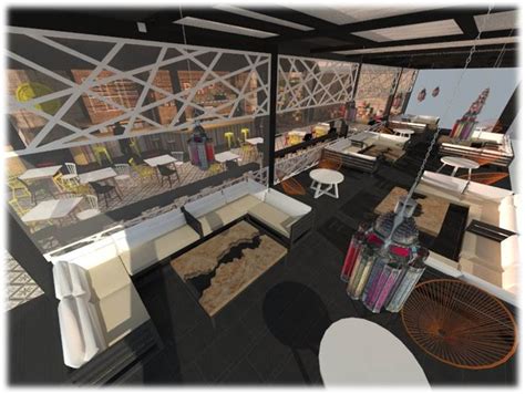 Diseño De Interiores Escuela De Arte De Motril Proyecto Cafetería Bar