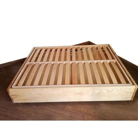 Letto matrimoniale,completo di materasso e telaio con doghe sollevabile per subito a casa e in tutta sicurezza con ebay! Letto Cassone Frassino - Contenitore su Misura